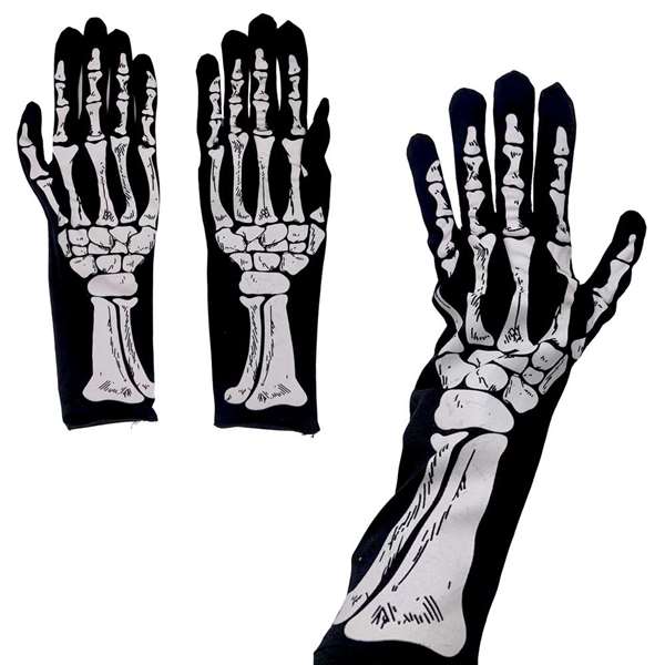 My Other Me Guantes Esqueleto Negro My Other Me Guantes Esqueleto Negro