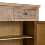 Ixia Aparador de Madera de Pino para Salón 180 x 42 x 88 cm