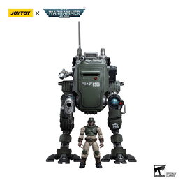 Warhammer 40k Figura 1/18 Astra Militarum Cadian Armoured Sentinel 12 cm