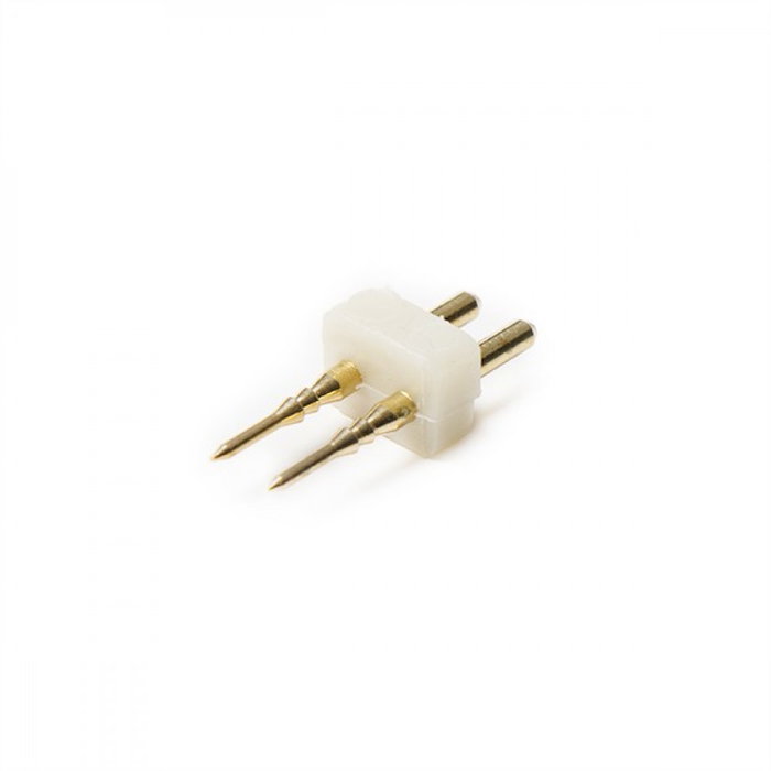 Cable conector para 2 tiras de LEDs 220VAC SMD3528 Cable conector para 2 tiras de LEDs 220VAC SMD3528