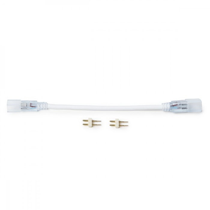Cable conector para 2 tiras de LEDs 220VAC SMD3528 Cable conector para 2 tiras de LEDs 220VAC SMD3528