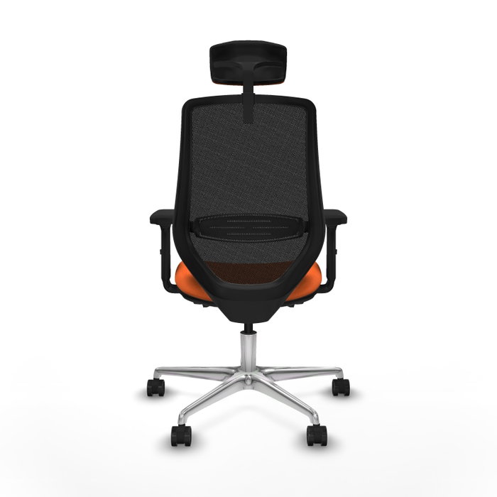 PIQUERAS Y CRESPO Silla de oficina Mardos con mecanismo Sincro/Traslack Naranja y Negro PIQUERAS Y CRESPO Silla de oficina Mardos con mecanismo Sincro/Traslack Naranja y Negro