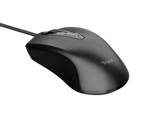 Trust Ratón Óptico Basics Negro 1200 DPI