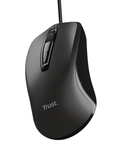 Trust Ratón Óptico Basics Negro 1200 DPI