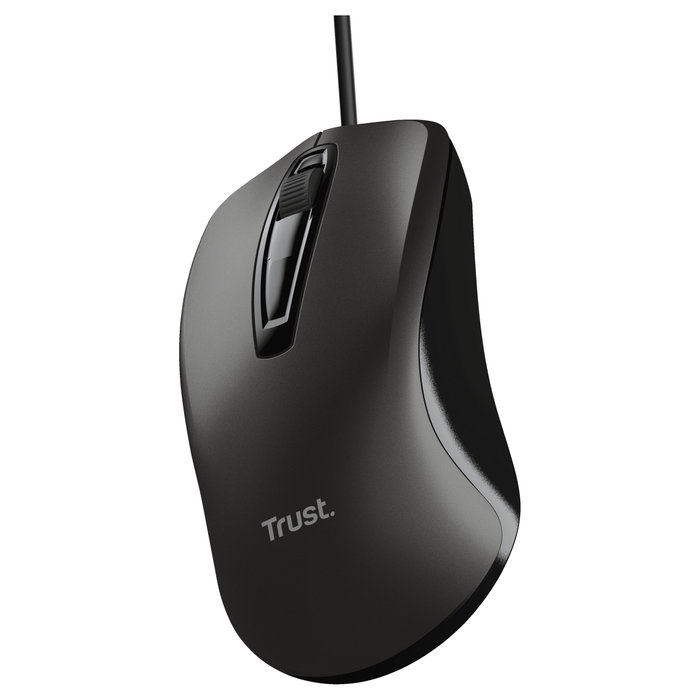 Trust Ratón Óptico Basics Negro 1200 DPI