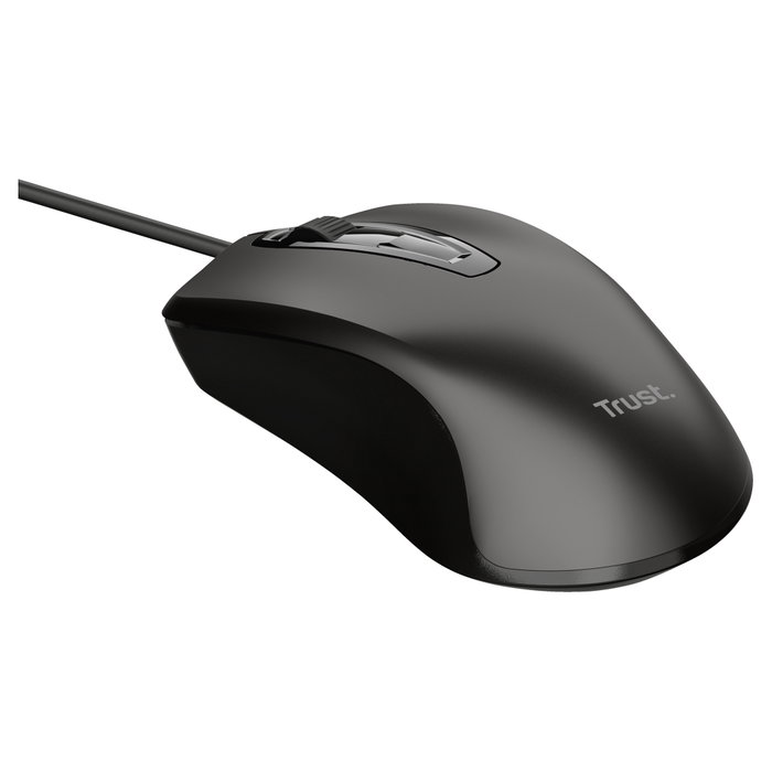 Trust Ratón Óptico Basics Negro 1200 DPI