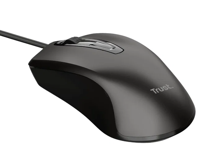 Trust Ratón Óptico Basics Negro 1200 DPI