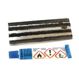 Fasi Kit Mechas Weldtite Reparación Tubeless 5 Mechas + Pegamento Sin Herramientas