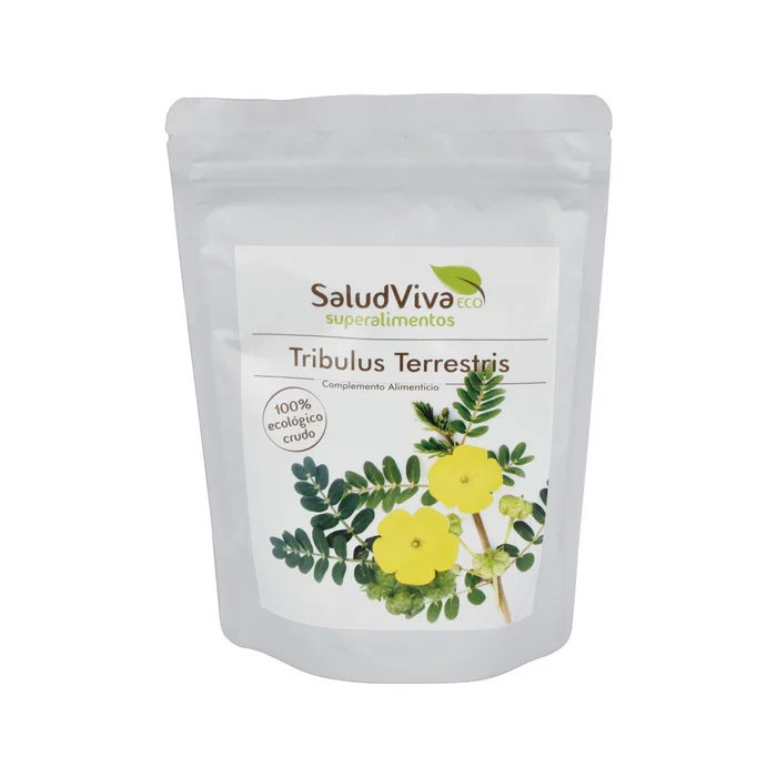 Salud Viva Tribulus Terrestris en Polvo 250g Bio - Suplemento Vegano de Agricultura Ecológica, Tónico Salud Viva Tribulus Terrestris en Polvo 250g Bio - Suplemento Vegano de Agricultura Ecológica, Tónico