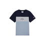 Camiseta de Manga Corta Infantil Champion Icons Plus Azul Azul cielo S