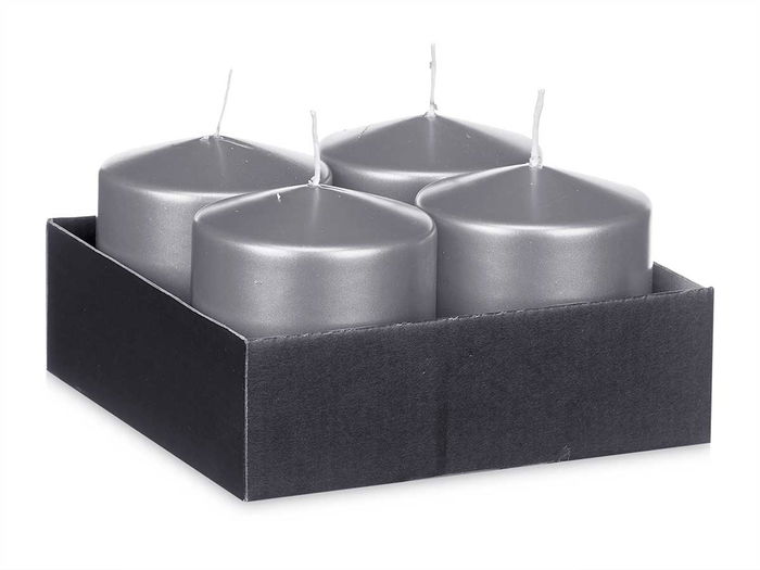 Acorde Vela Taco Plata Ancha 10 cm (9x10x9 cm) (Set de 12)