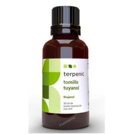 Terpenic Aceite Esencial de Tomillo Tuyanol 30ml Hepatoestimulante, Antibacteriano, Inmunoestimulante