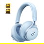 Anker Soundcore Space One Auriculares Inalámbricos Diadema Azul Música/uso diario Bluetooth USB Tipo C