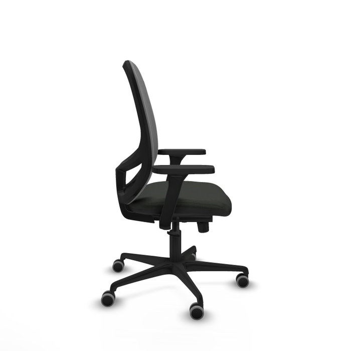 PIQUERAS Y CRESPO Silla de oficina Cilanco con mecanismo Sincro, Negro y Gris PIQUERAS Y CRESPO Silla de oficina Cilanco con mecanismo Sincro, Negro y Gris