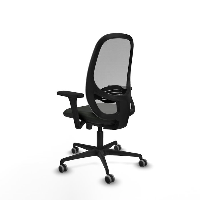 PIQUERAS Y CRESPO Silla de oficina Cilanco con mecanismo Sincro, Negro y Gris PIQUERAS Y CRESPO Silla de oficina Cilanco con mecanismo Sincro, Negro y Gris