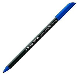 Edding Rotulador 1200 Punta Fina Azul Acero (Set de 5) (Set de 5)