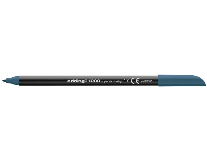 Edding Rotulador 1200 Azul acero punta fina (Set de 5)