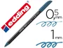 Edding Rotulador 1200 Azul acero punta fina (Set de 5)