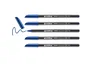 Edding Rotulador 1200 Azul acero punta fina (Set de 5)
