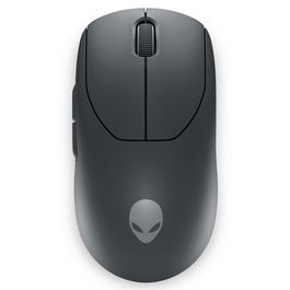 Dell Alienware Pro Ratón Gaming Inalámbrico (Wireless), 26000 DPI, 60g, 4K/8K Hz, Ambidiestro, 6 Botones, 120h Batería, Negro Dark Side of the Moon