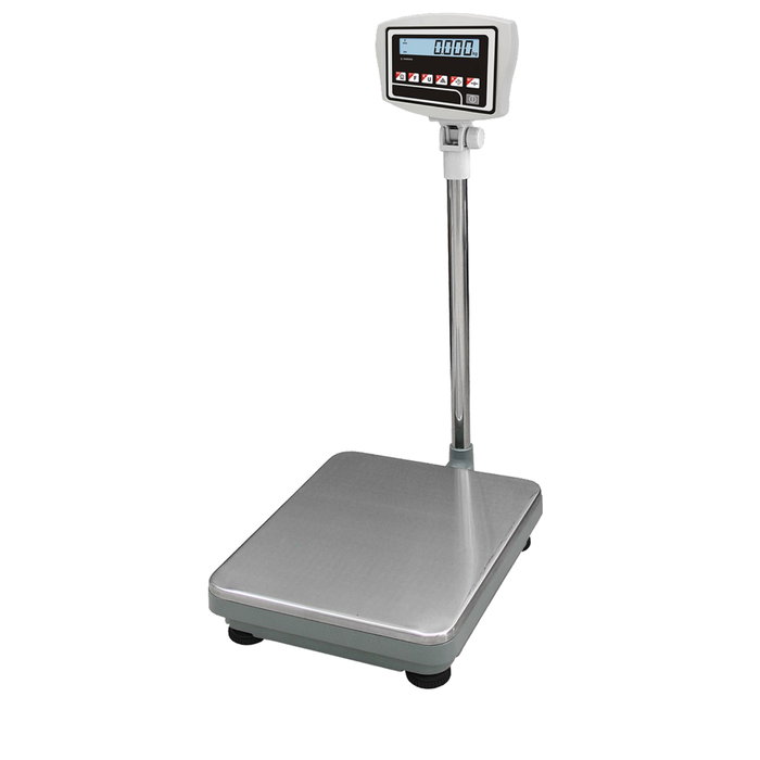 BACSA Balanza Electrónica 150 kg, Plataforma 42x52 cm, Precisión 50 g