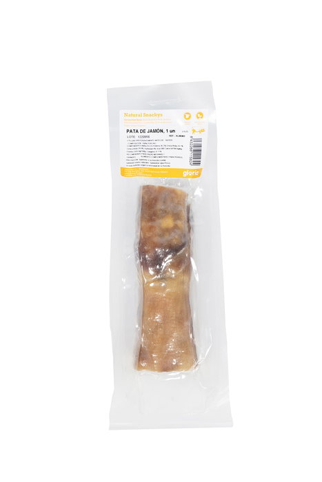 Snackys Pata De Jamón Serrano 20Unidades Pata De Jamón Natural 30% Colágeno Para Perros Razas Medianas Y Grandes