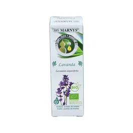MARNYS Aceite Esencial de Lavanda Quimiotipado (QT) Bio 10 ml - 100% puro para difusión, tópico y alimentación