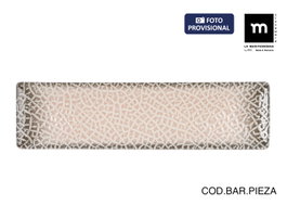 La Mediterranea Fuente Rectangular Milo Elite Brillo 30x8x2 cm
