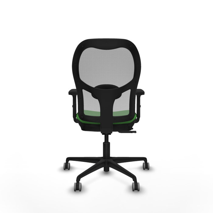 PIQUERAS Y CRESPO Silla de oficina Jorquera Sincro/Traslack Verde y Gris