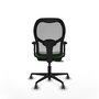 PIQUERAS Y CRESPO Silla de oficina Jorquera Sincro/Traslack Verde y Gris