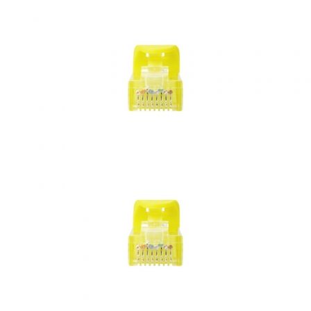 Nanocable Cable de Red LSZH Cat.6a UTP AWG24 25cm - Amarillo