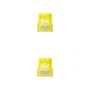Nanocable Cable de Red 10.20.1800-L25-Y Cat6a UTP, LSZH, 100% Cobre, AWG24, 25 cm, Amarillo, Conectores RJ45
