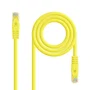 Nanocable Cable de Red 10.20.1800-L25-Y Cat6a UTP, LSZH, 100% Cobre, AWG24, 25 cm, Amarillo, Conectores RJ45
