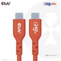 Club 3D CAC-1515 Cable USB 2.0 Tipo C 240W 4m Naranja