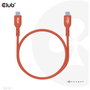 Club 3D CAC-1515 Cable USB 2.0 Tipo C 240W 4m Naranja