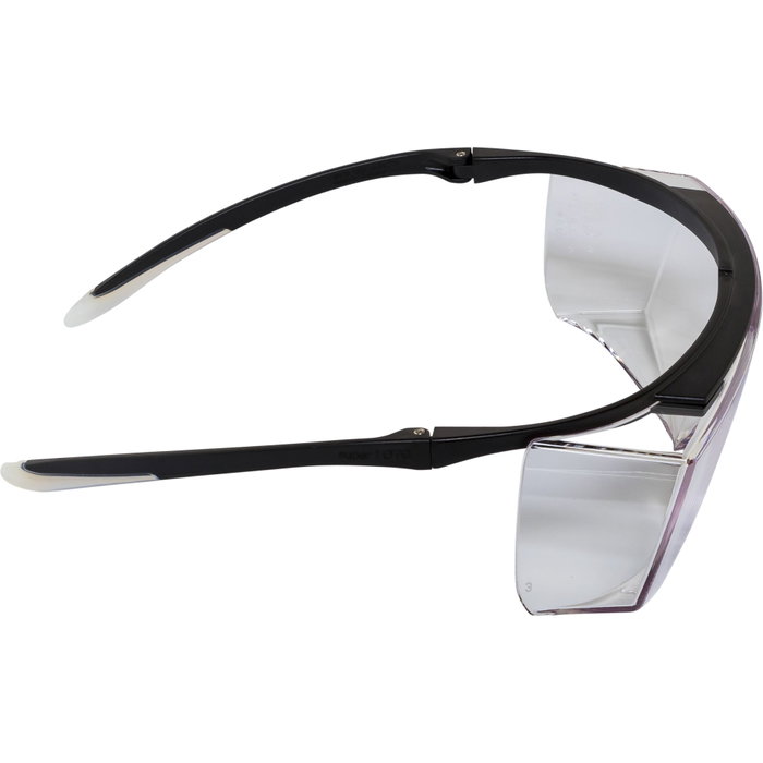 uvex super f OTG spectacles black/clear