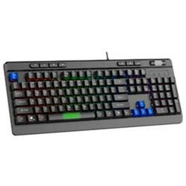 Sparco Teclado Gaming Español Negro QWERTY USB Cableado