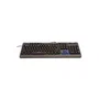 Sparco STEALTH Teclado Gaming de Membrana Full-Size Español RGB Negro - QWERTY, Anti-Ghosting 19 Teclas, Ruleta de Volumen, 111 Teclas, USB