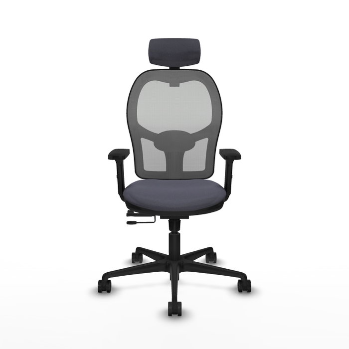 PIQUERAS Y CRESPO Silla de oficina Jorquera con mecanismo Sincro/Traslack, Gris PIQUERAS Y CRESPO Silla de oficina Jorquera con mecanismo Sincro/Traslack, Gris