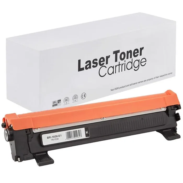 Brother TN1030, TN1050 Tóner Negro 1000 Páginas (Ref: BR-1030-E1) - Compatible con HL-1110, DCP-1510, MFC-serie 1810