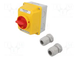 SPAMEL Interruptor de leva 16A 0-1 de 3 polos IP65