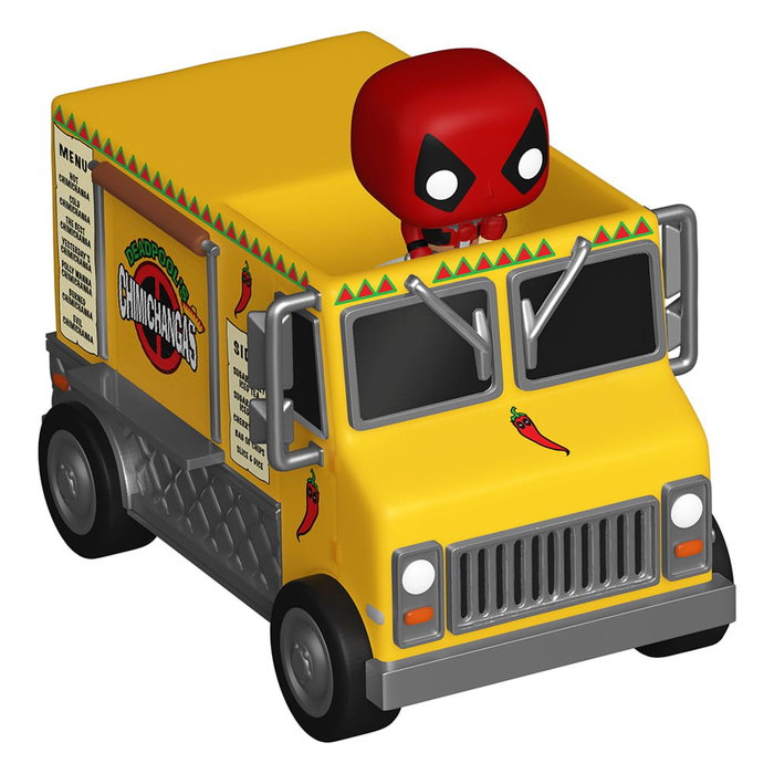 Funko Marvel Bitty POP! Rides Deadpool con Chimichanga Truck Funko Marvel Bitty POP! Rides Deadpool con Chimichanga Truck