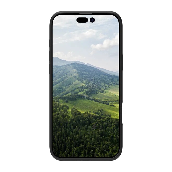 Dbramante1928 Greenland - Funda para Apple iPhone 17 Pro Max - Negro - Resistente a Golpes/Caídas 1.2m, Carga Inalámbrica, 100% Plástico Reciclado