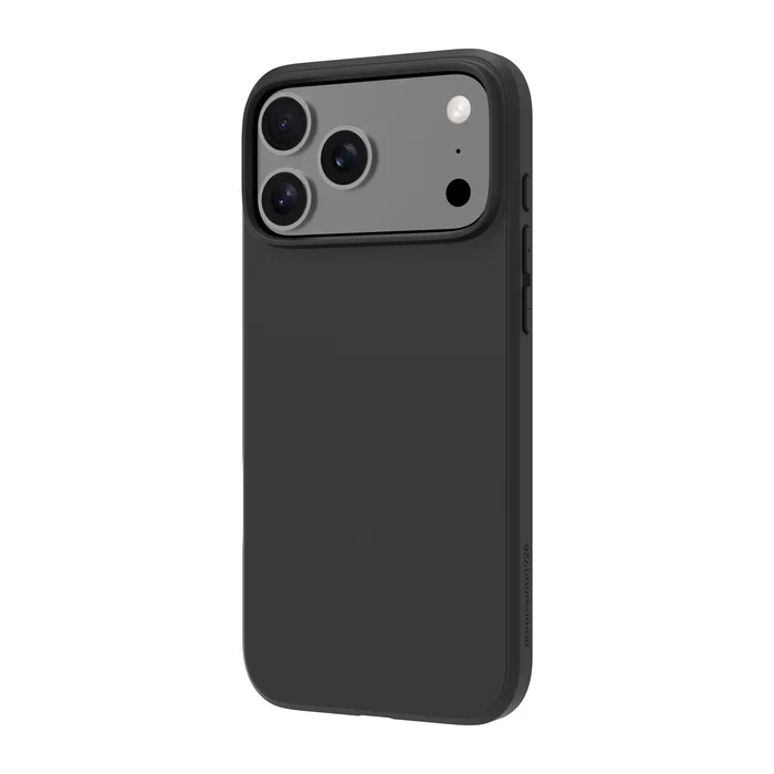 Dbramante1928 Greenland - Funda para Apple iPhone 17 Pro Max - Negro - Resistente a Golpes/Caídas 1.2m, Carga Inalámbrica, 100% Plástico Reciclado