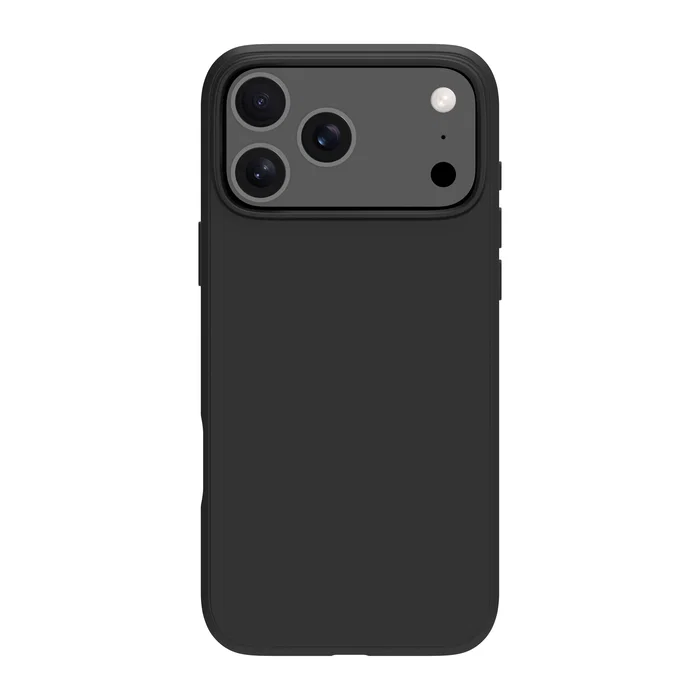 Dbramante1928 Greenland - Funda para Apple iPhone 17 Pro Max - Negro - Resistente a Golpes/Caídas 1.2m, Carga Inalámbrica, 100% Plástico Reciclado