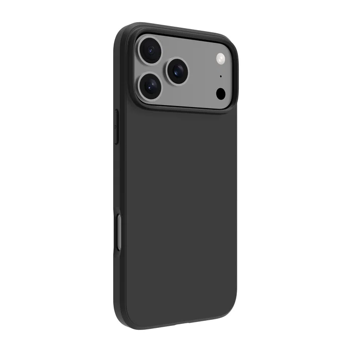 Dbramante1928 Greenland - Funda para Apple iPhone 17 Pro Max - Negro - Resistente a Golpes/Caídas 1.2m, Carga Inalámbrica, 100% Plástico Reciclado