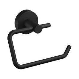 Tesa Portarrollos de papel higiénico MOON BLACK negro