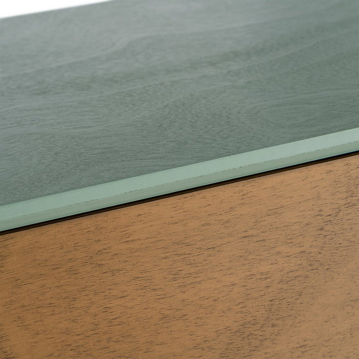 Ixia Cómoda Verde DM para Dormitorio 75 x 35 x 75 cm