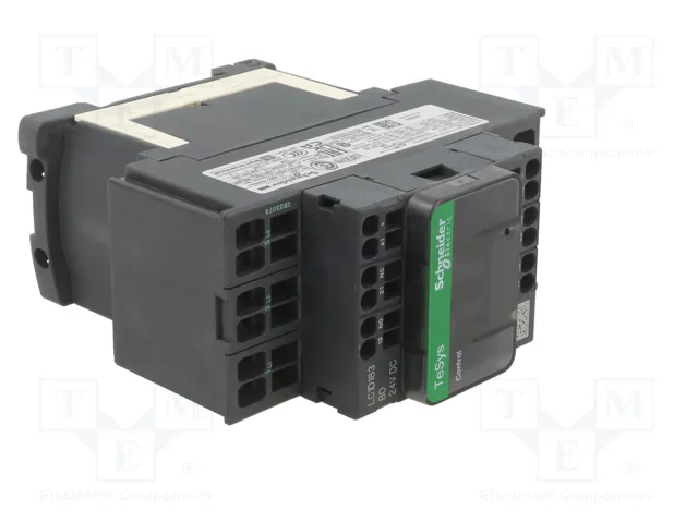 SCHNEIDER ELECTRIC Contactor TeSys D LC1D183BD 3-polar 24VDC 18A