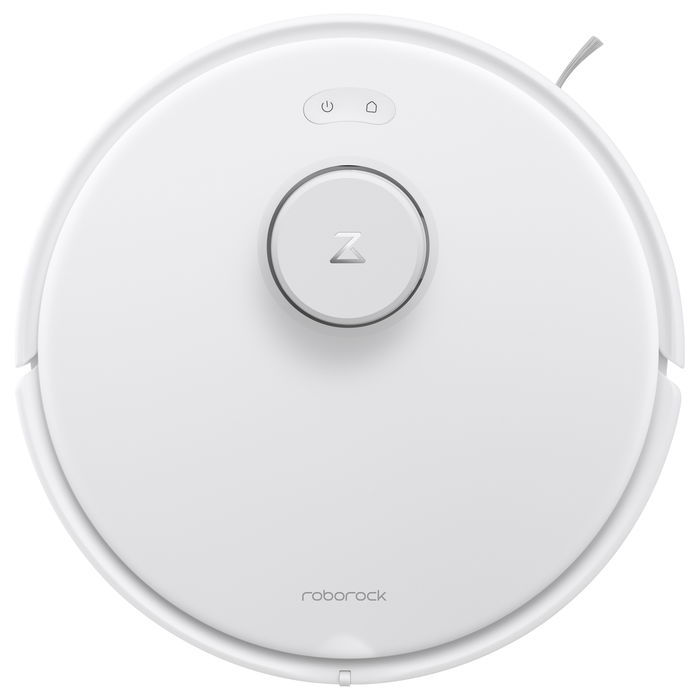 Roborock Qrevo Curv 5A1 Robot Aspirador y Fregador con Estación Base Multifunción Sin Bolsa, Color Negro y Blanco